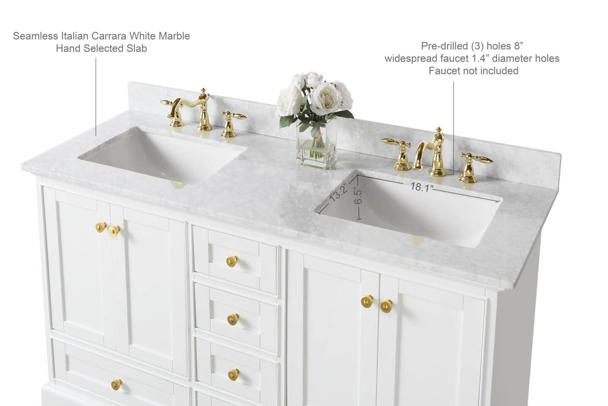 Audrey 60" Bath Vanity Set, photo 13 of 41