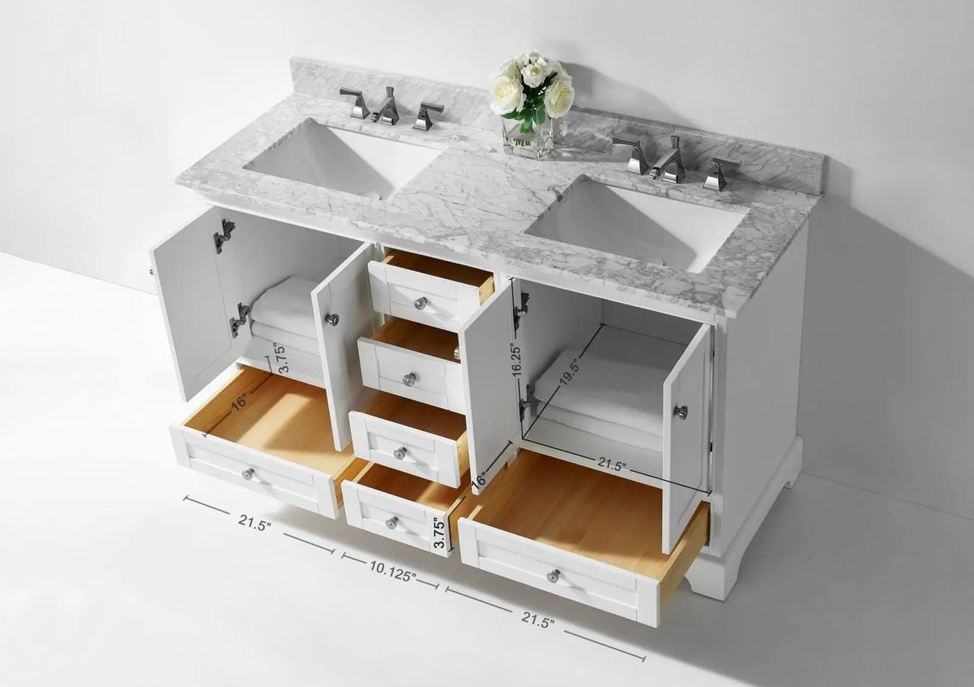 Audrey 60" Bath Vanity Set by Ancerre Designs