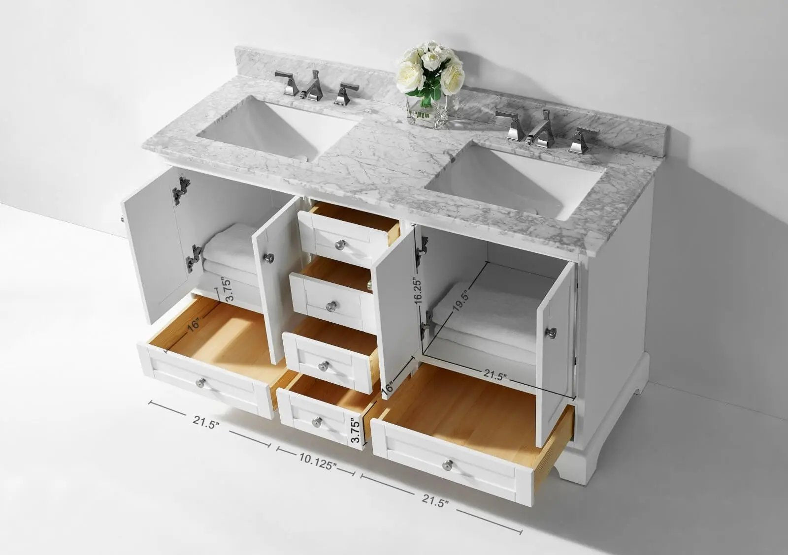 Audrey 60" Bath Vanity Set by Ancerre Designs