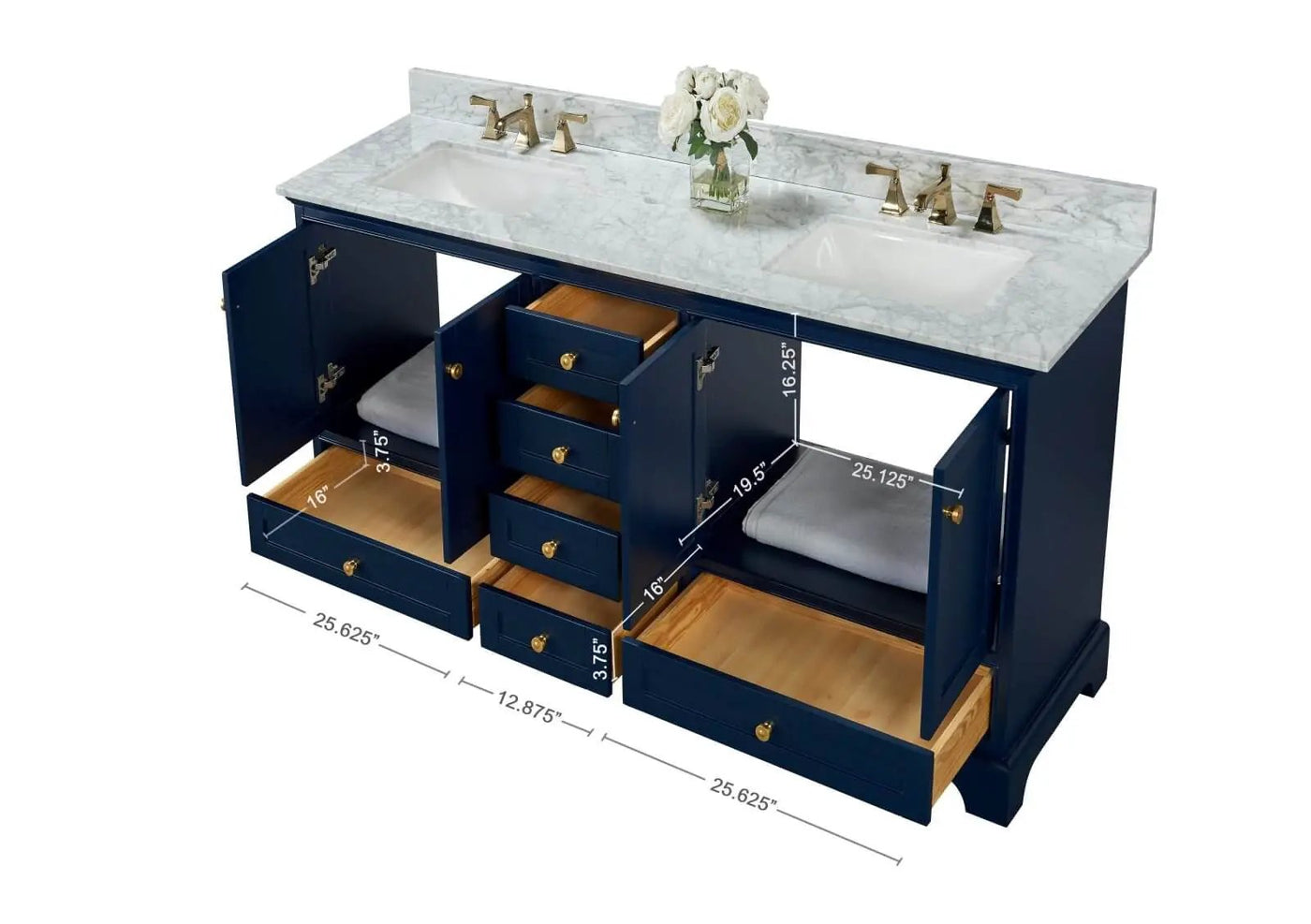Audrey 72" Bath Vanity Set by Ancerre Designs