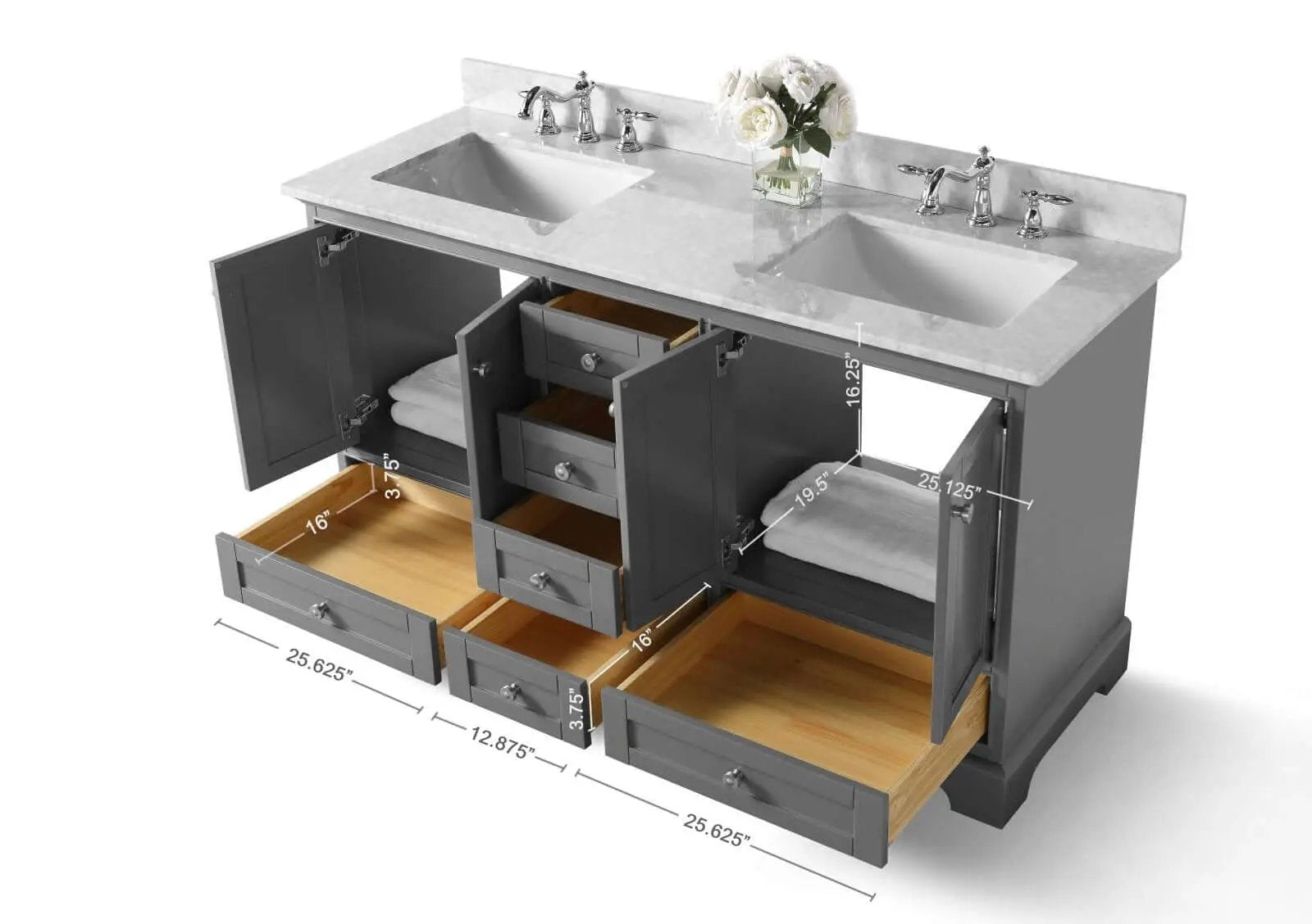 Audrey 48" Bath Vanity Set by Ancerre Designs