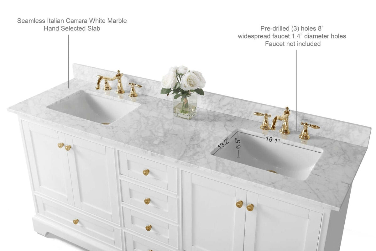 Audrey 72" Bath Vanity Set, photo 14 of 41