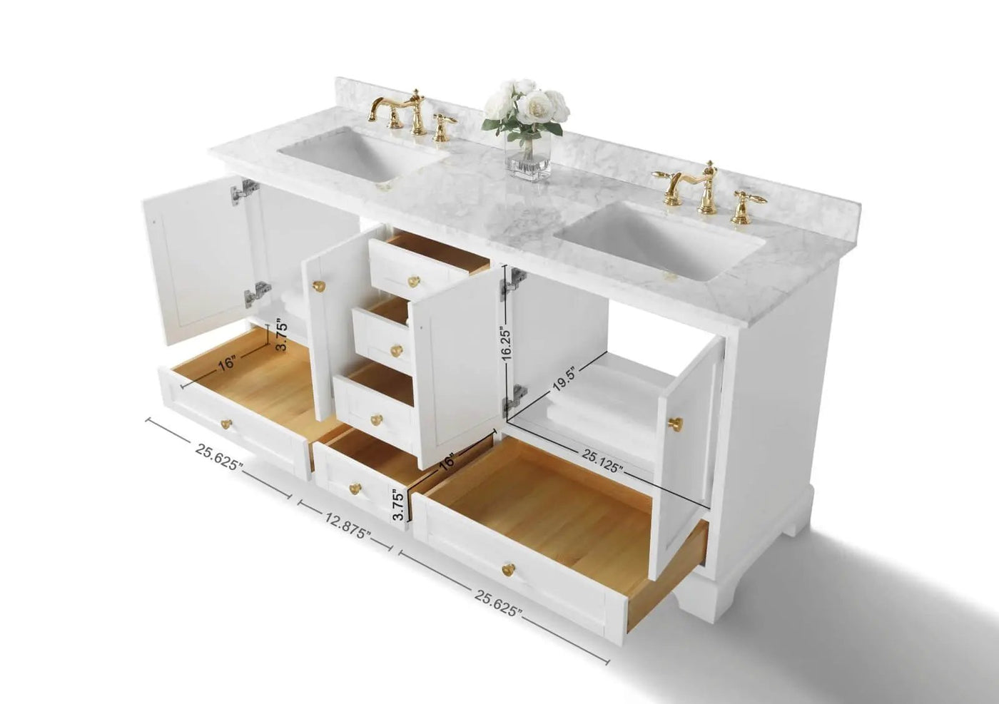 Audrey 72" Bath Vanity Set by Ancerre Designs