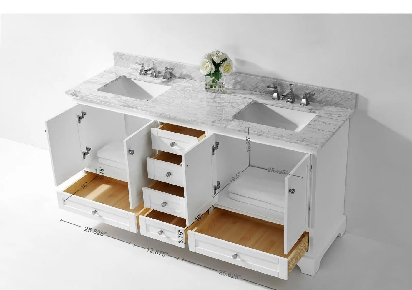 Audrey 72" Bath Vanity Set by Ancerre Designs