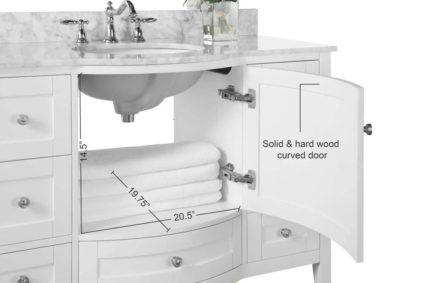 Lauren 48" Bath Vanity Set by Ancerre Designs