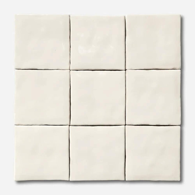 Andalus Glossy Ceramic Tiles 4x4 closeup 1