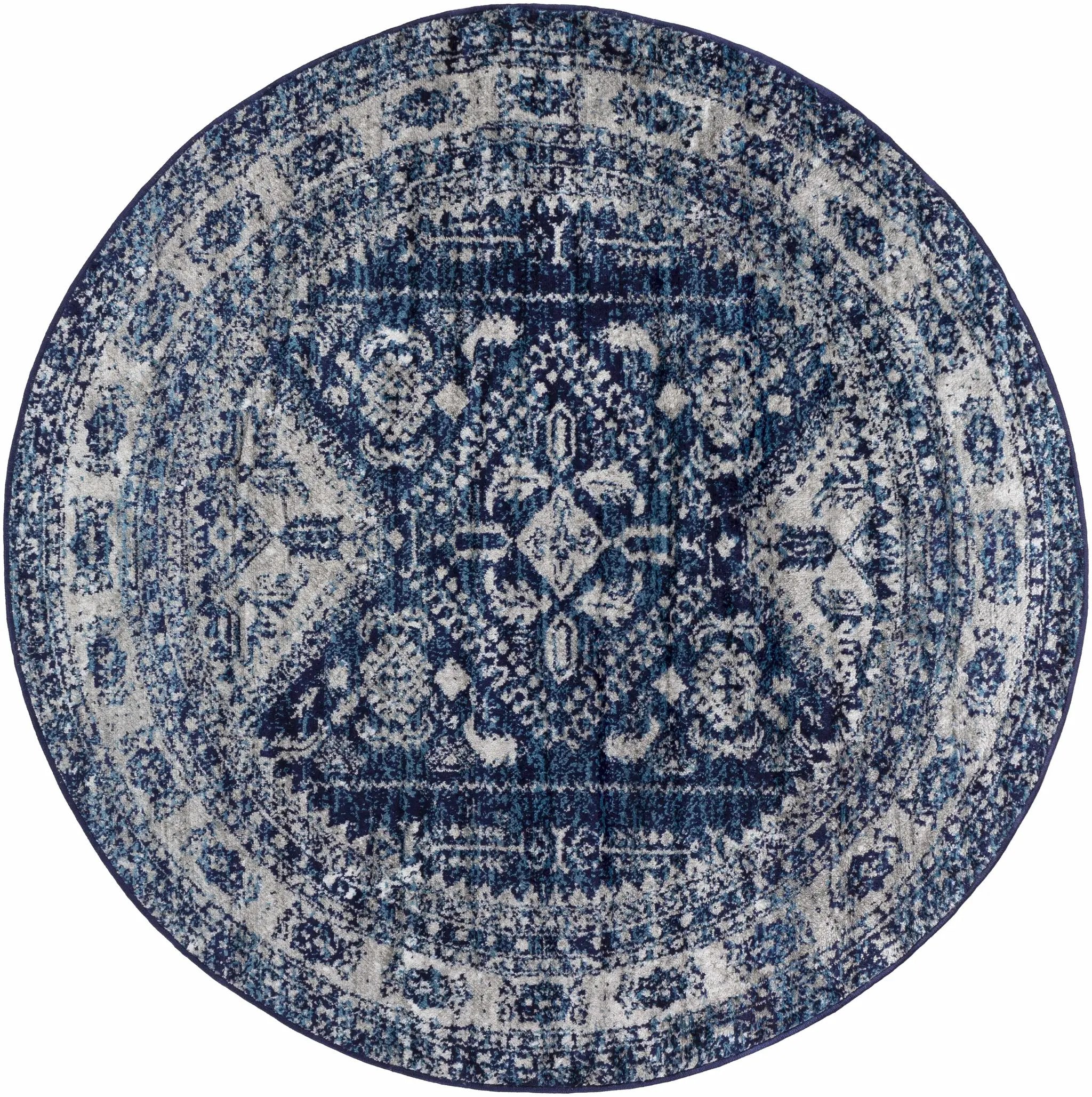 Andes Blue Area Rug by Boutique Rugs
