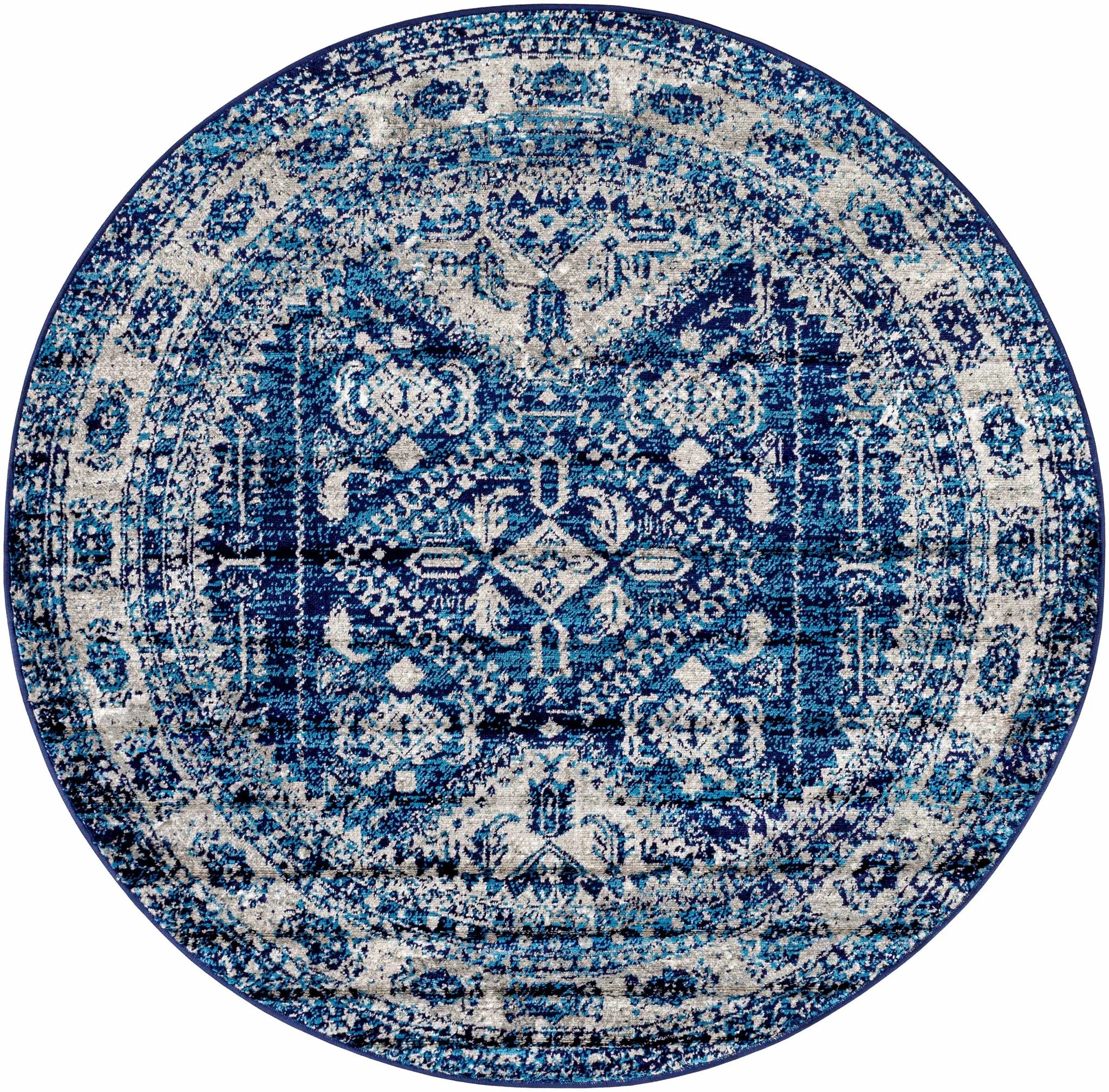 Andes Blue Area Rug by Boutique Rugs