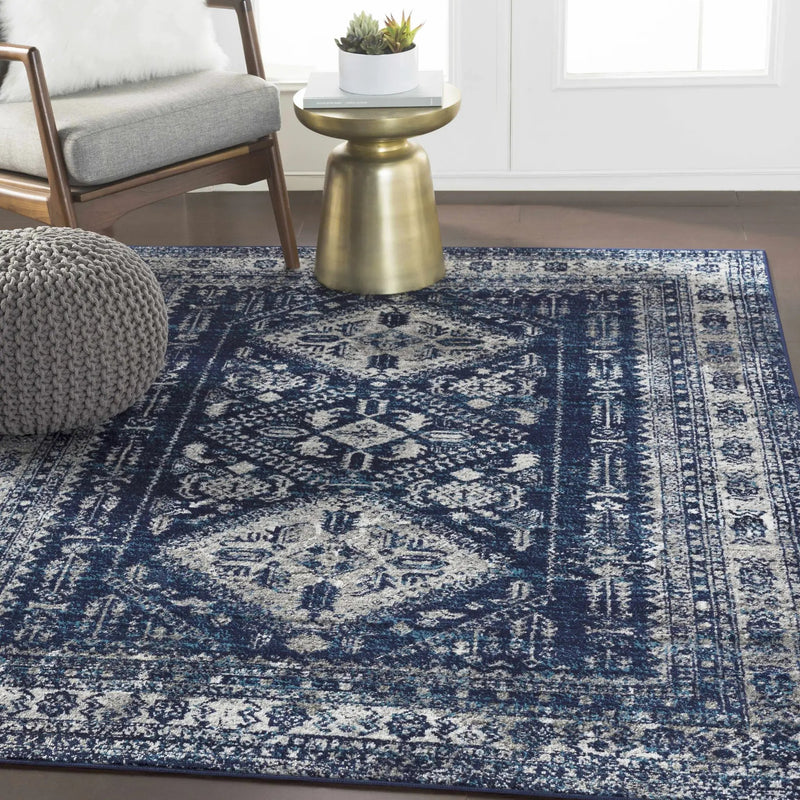Andes Blue Area Rug by Boutique Rugs