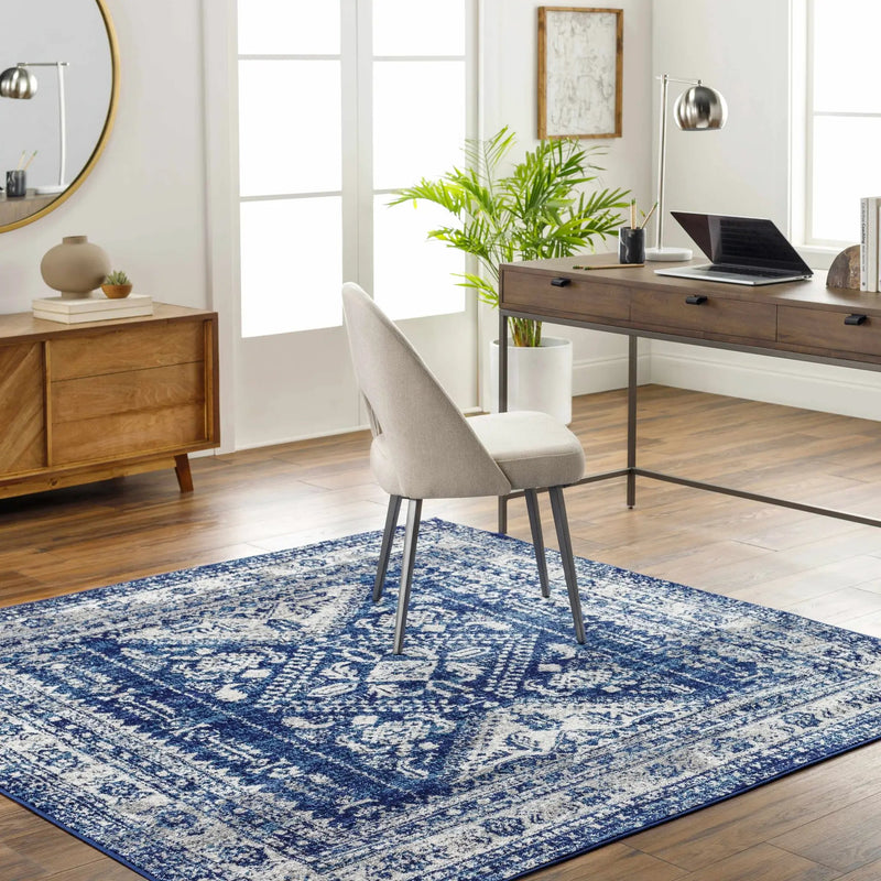 Andes Blue Area Rug by Boutique Rugs