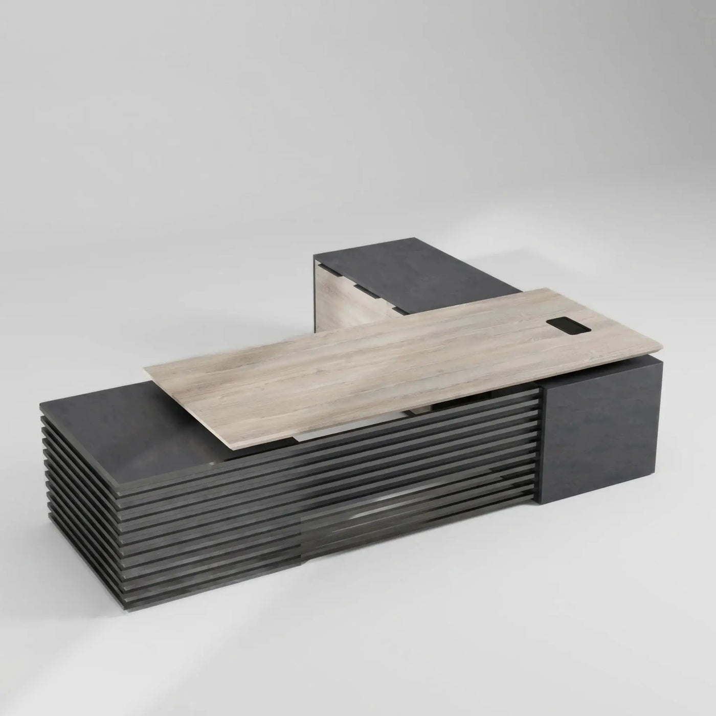 Anderson · L-Shaped Executive Standing Desk, Adjustable Height by Arc Grove