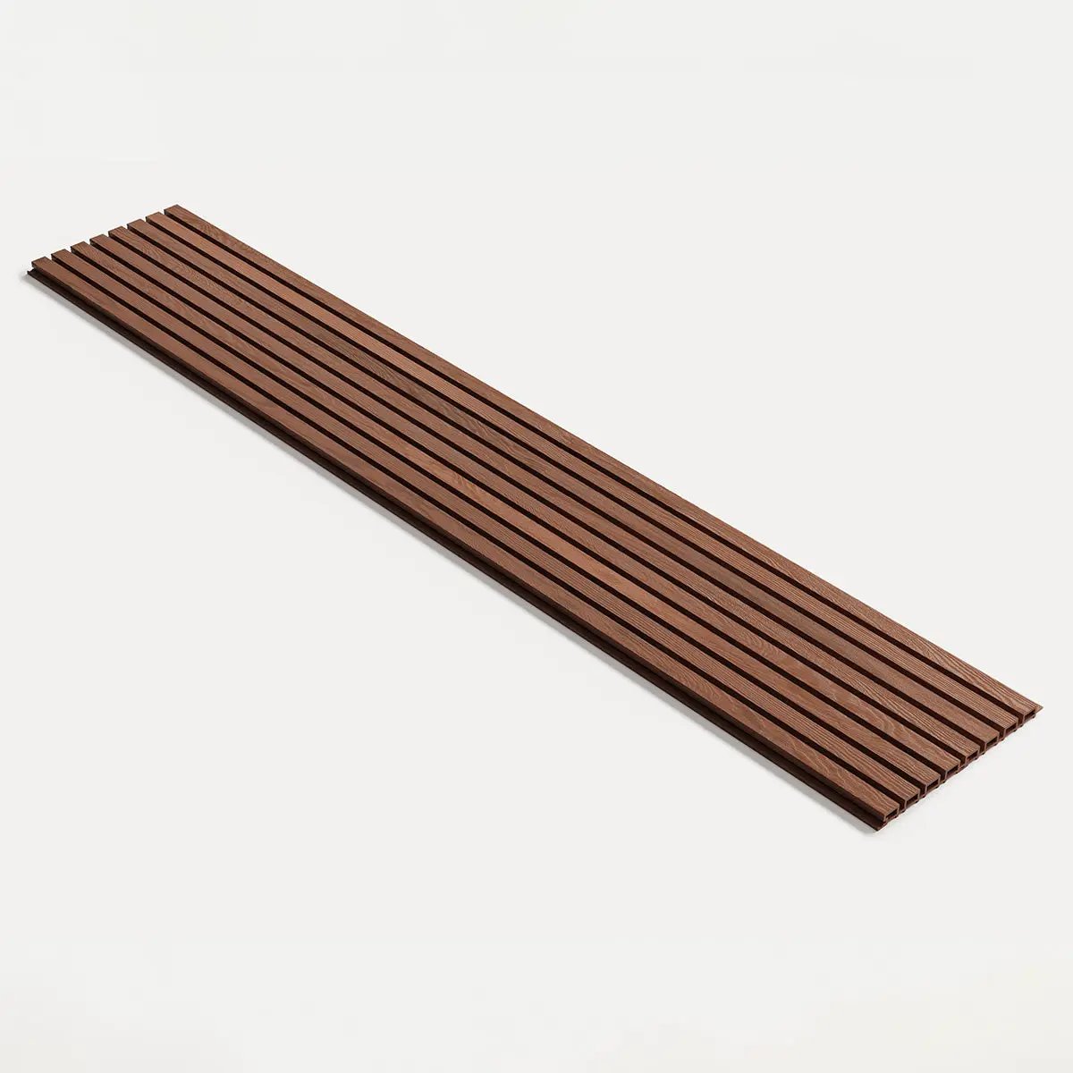 Exterior Wood-Look Composite Slat Panels by andor willow