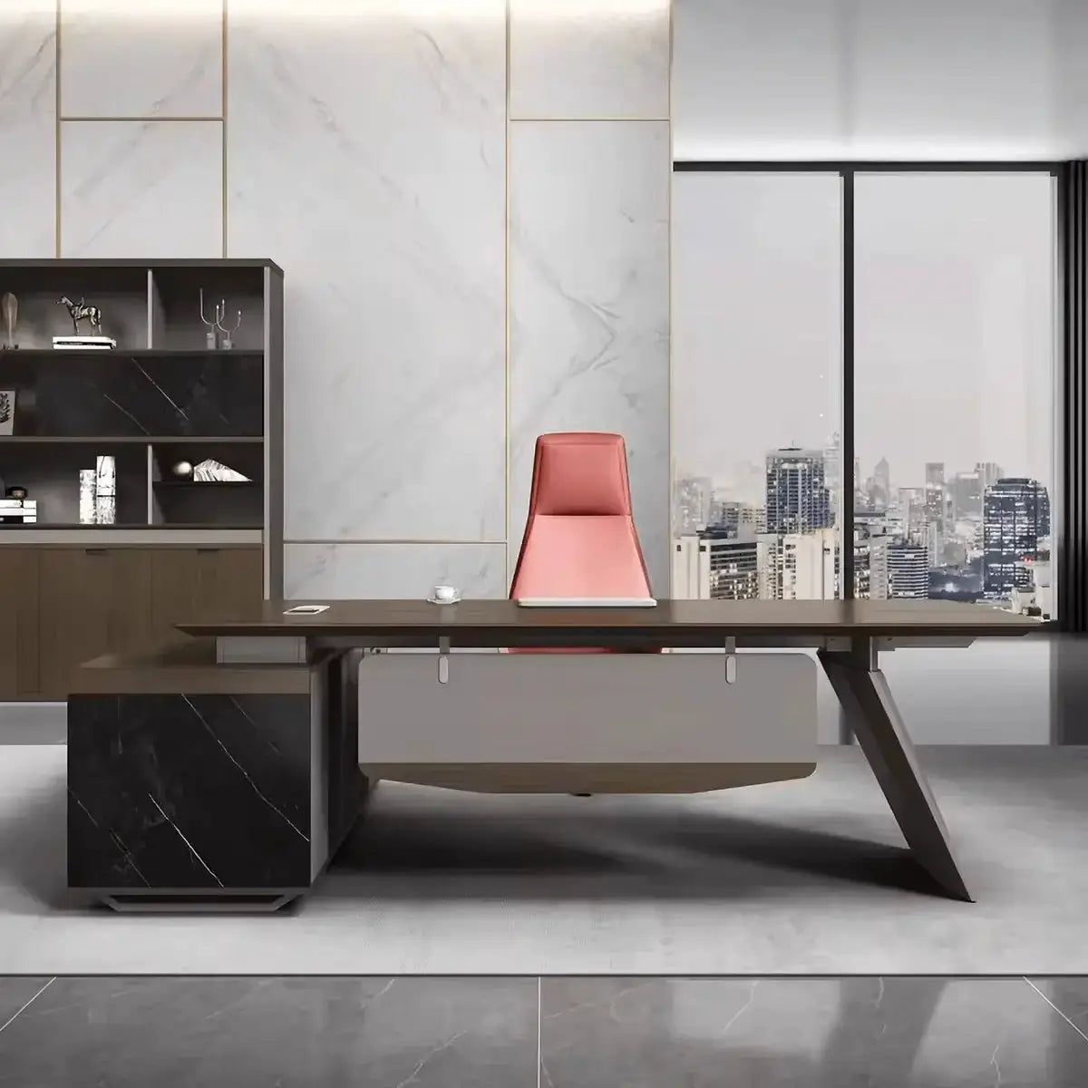 Worley · Modern L-Shaped Executive Desk by Arc Grove