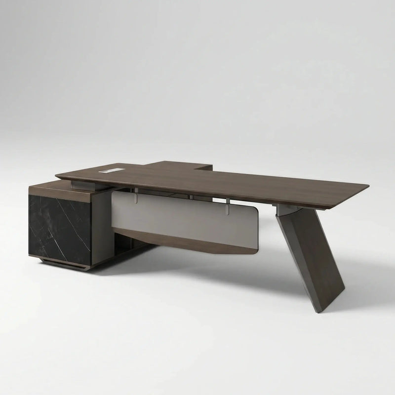 Worley · Modern L-Shaped Executive Desk by Arc Grove