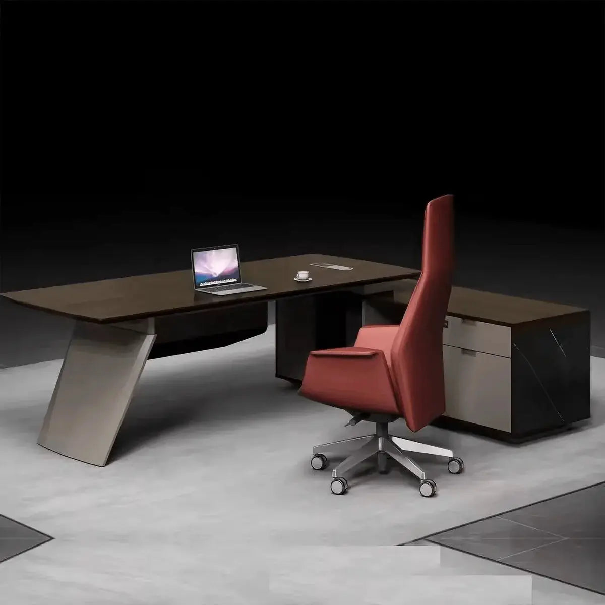 Worley · Modern L-Shaped Executive Desk by Arc Grove