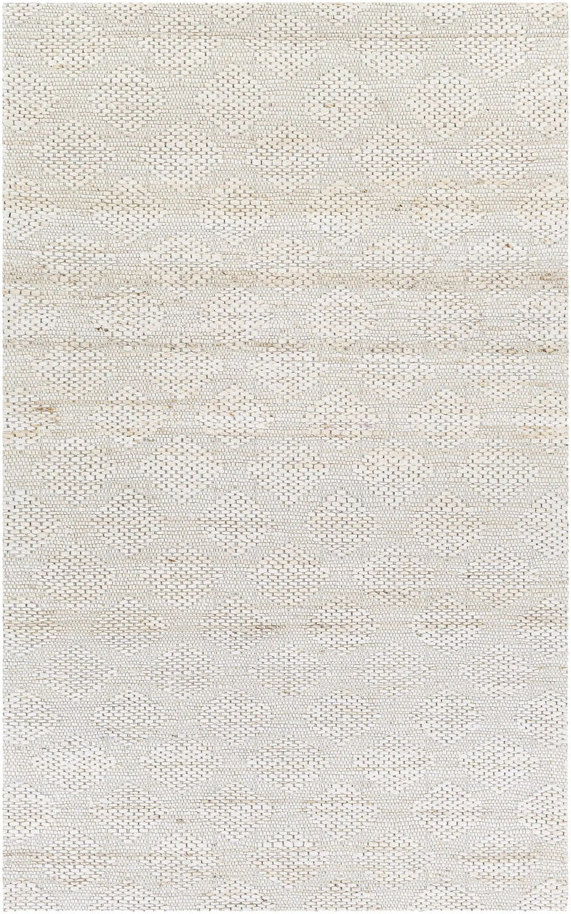 Angaston Beige Hand-Woven Jute Rug - Clearance by Boutique Rugs