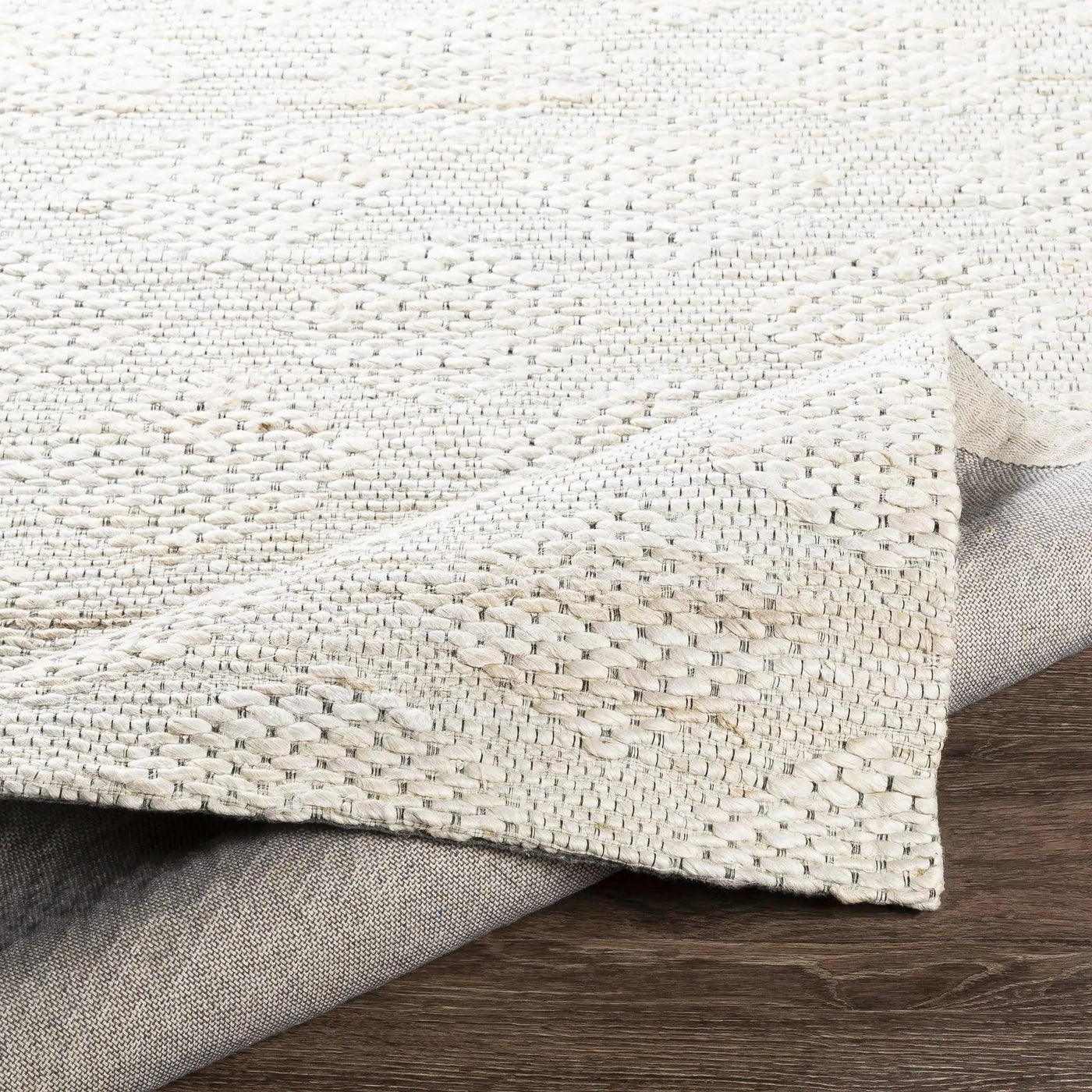 Angaston Beige Hand-Woven Jute Rug - Clearance by Boutique Rugs