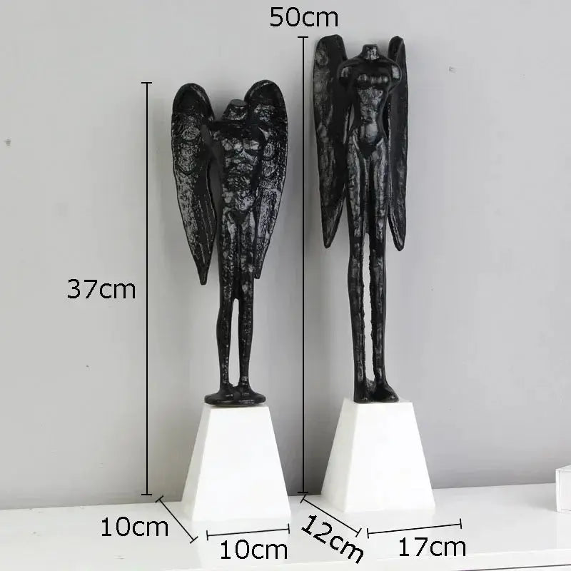 Abstract Angel Decorative Sculpture by House Of Avana