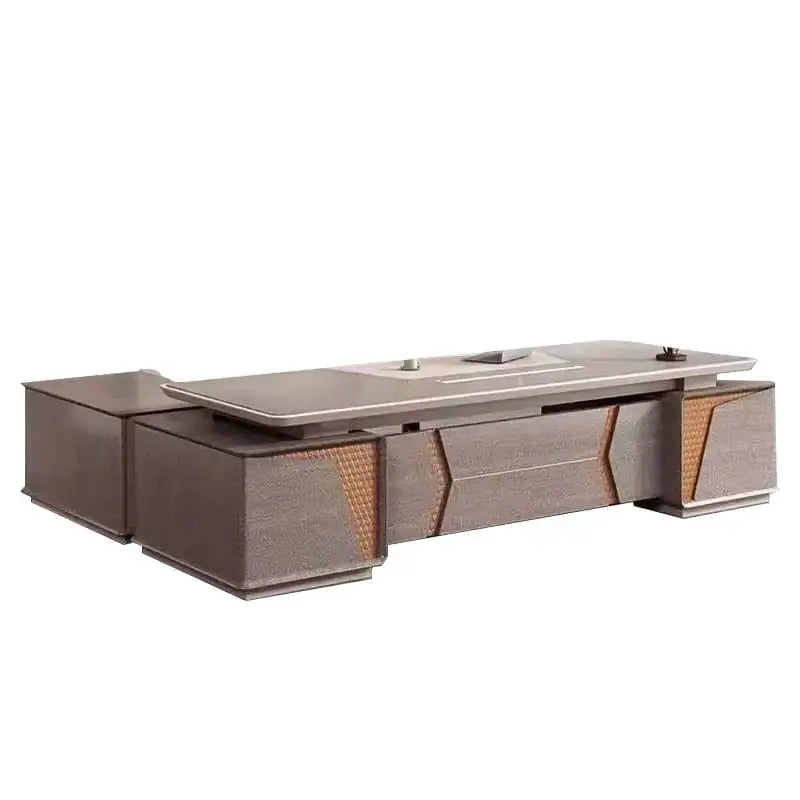 York · Grand Executive Desk w/ Mobile Storage by Arc Grove
