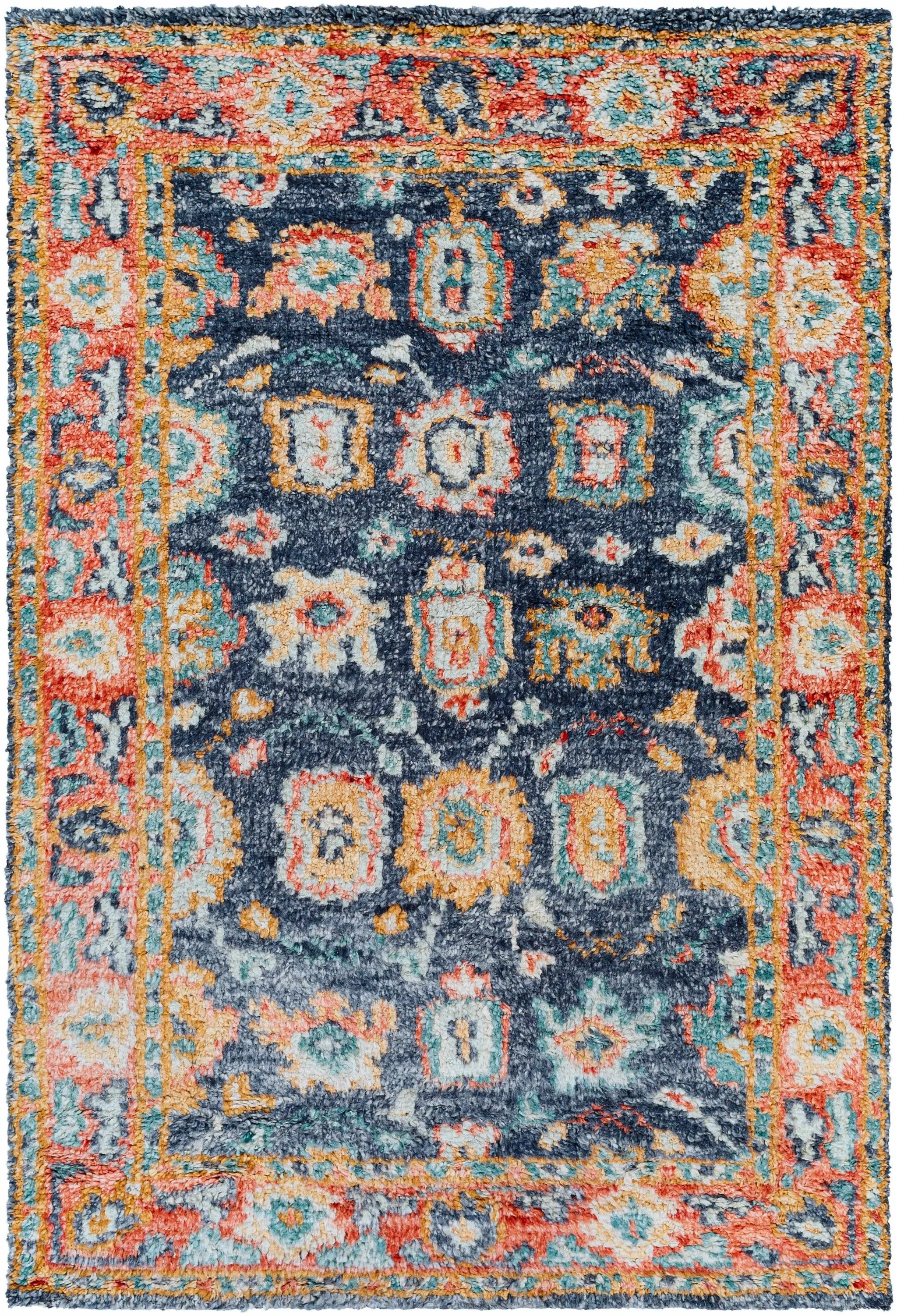 Ankara Premium Wool Area Rug - Clearance by Boutique Rugs