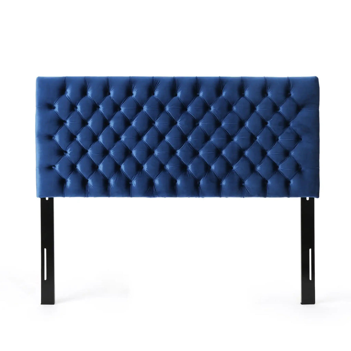 Annecy Contemporary Upholstered Headboard with Diamond Tufting and Adjustable Height - Queen, photo 3 of 20
