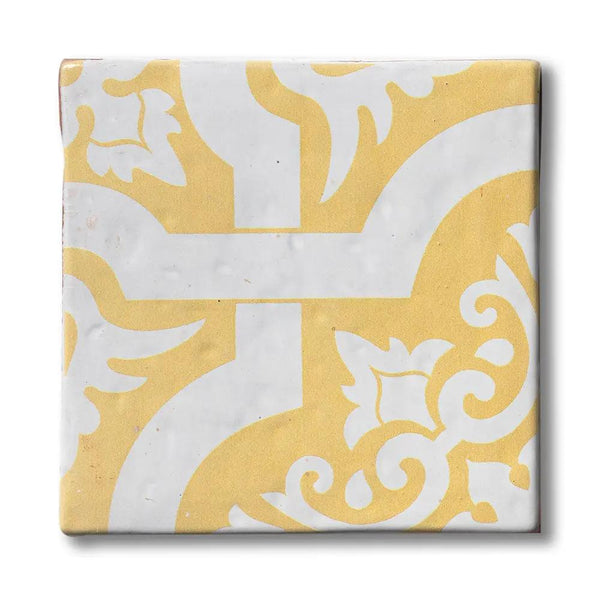 Antigua 1 Square 1/2 Glazed Terracotta Tiles 6x6