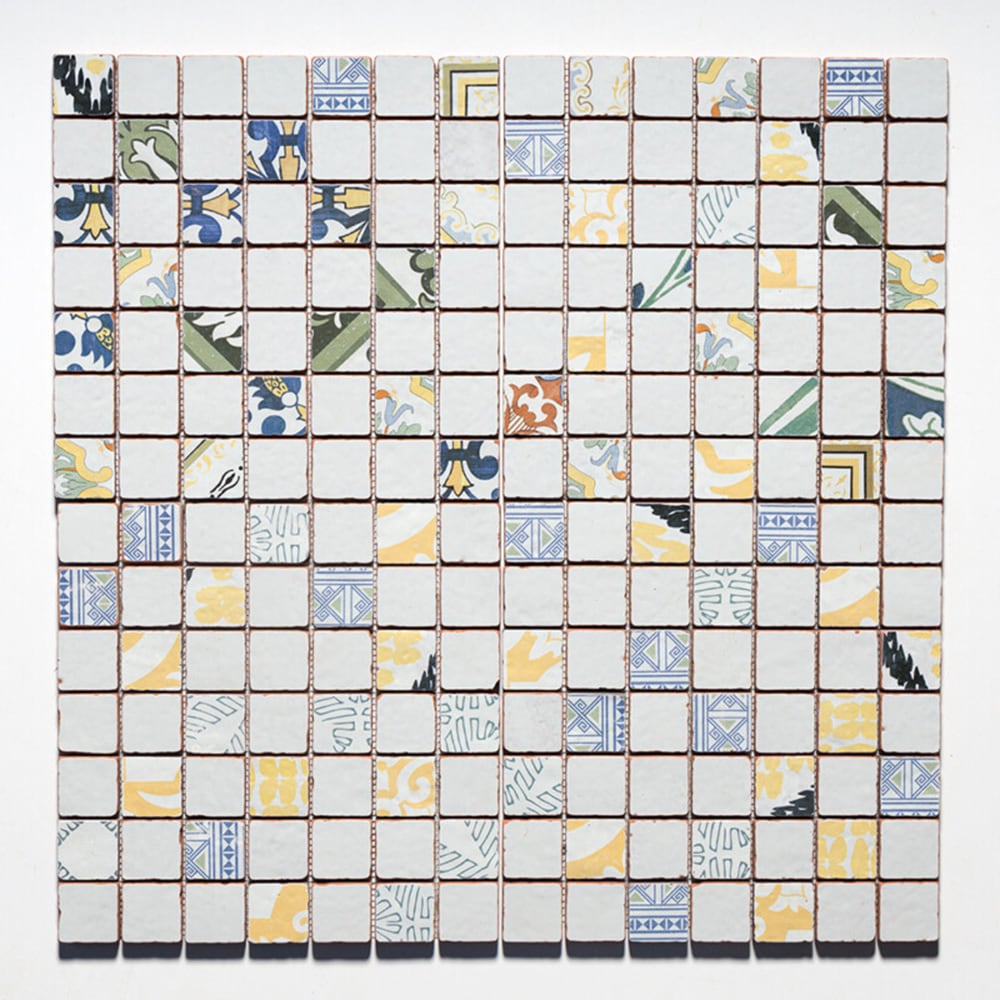Antiqued Blend Multifinish 2x2 Glazed Terracotta Mosaics 12x12 Glazed Terracotta 12x12 Mosaics — 3