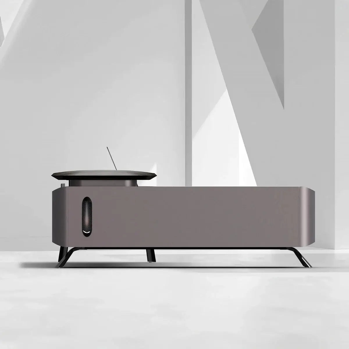 Apexa · Luxury L-Shaped Executive Desk by Arc Grove