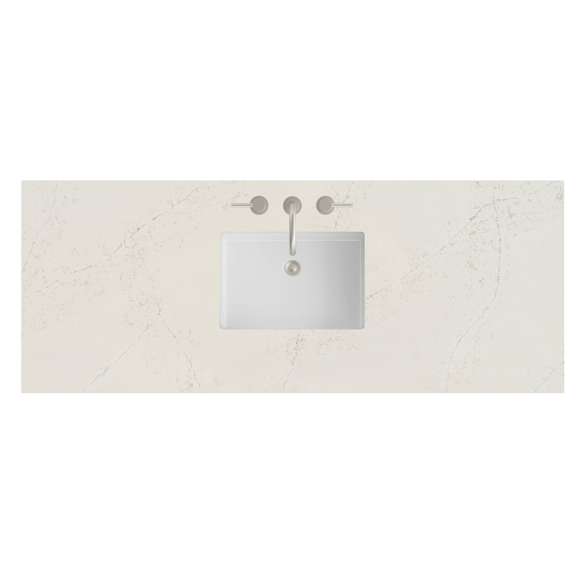 James Martin 60" Single Vanity Top with Siberian countertop