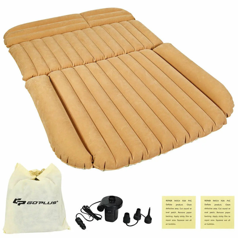 Inflatable SUV Air Backseat Mattress Travel Pad with Pump Camping by DirectDeals