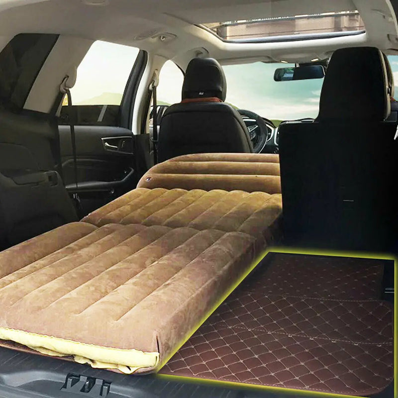 Inflatable SUV Air Backseat Mattress Travel Pad with Pump Camping by DirectDeals