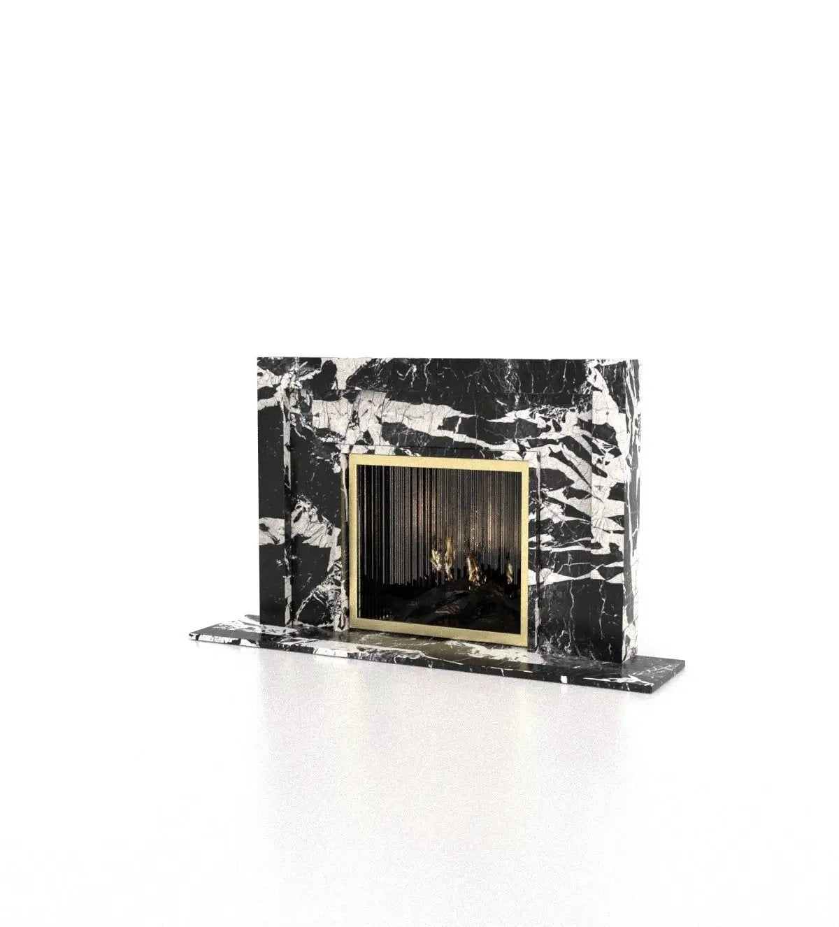 Apollo Fireplace by Zicana Boutique