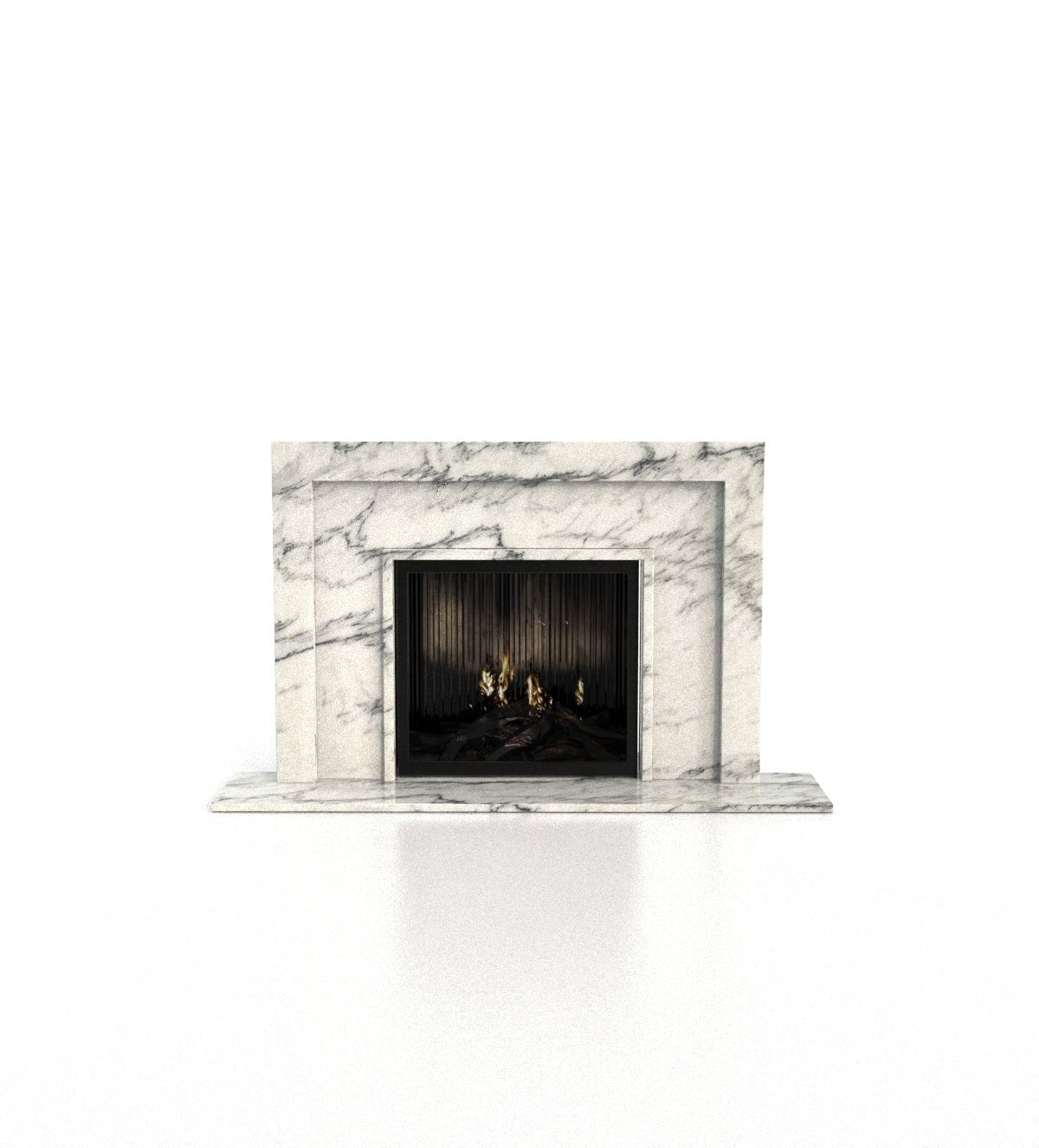 Apollo Fireplace by Zicana Boutique