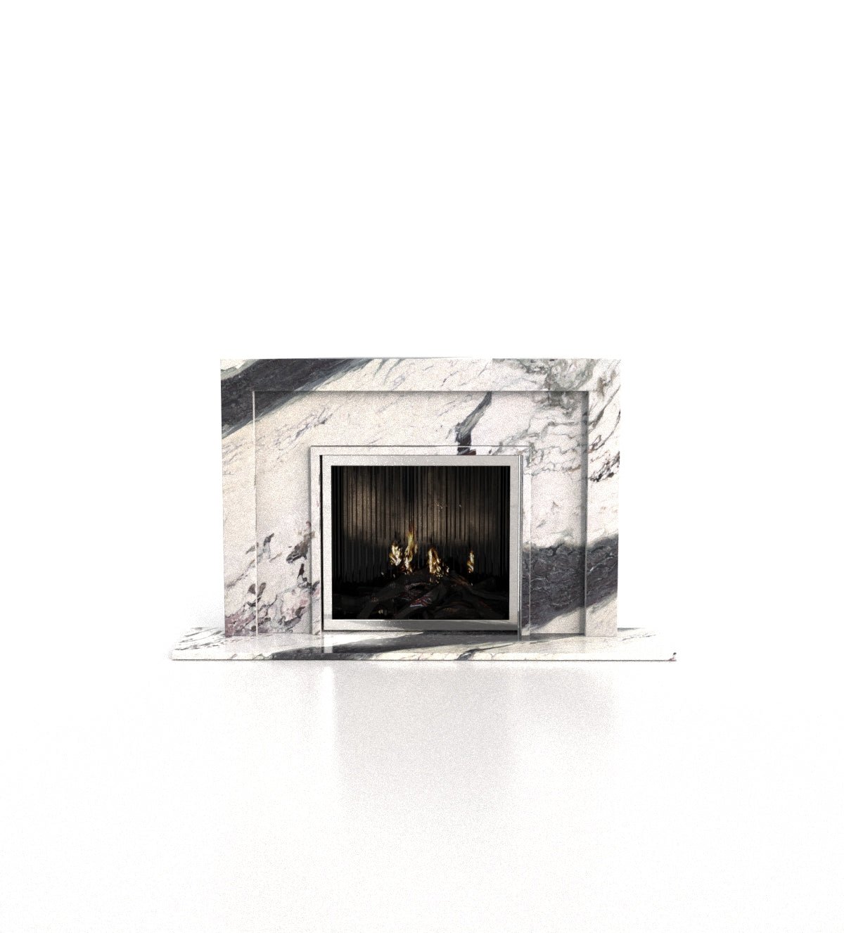 Apollo Fireplace by Zicana Boutique