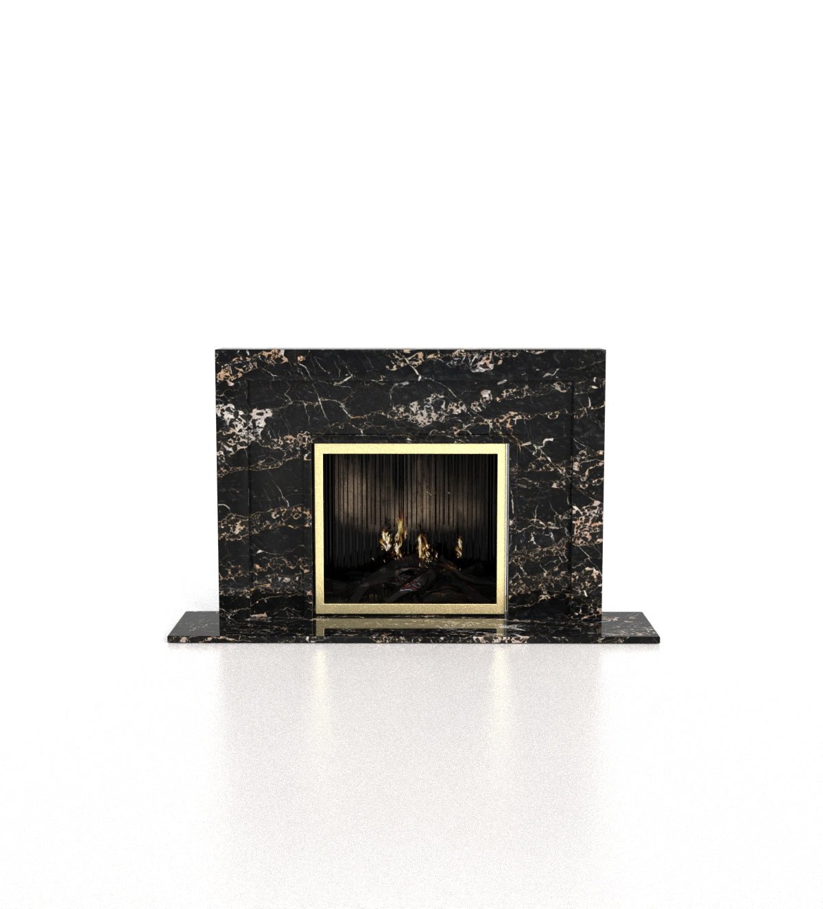 Apollo Fireplace by Zicana Boutique