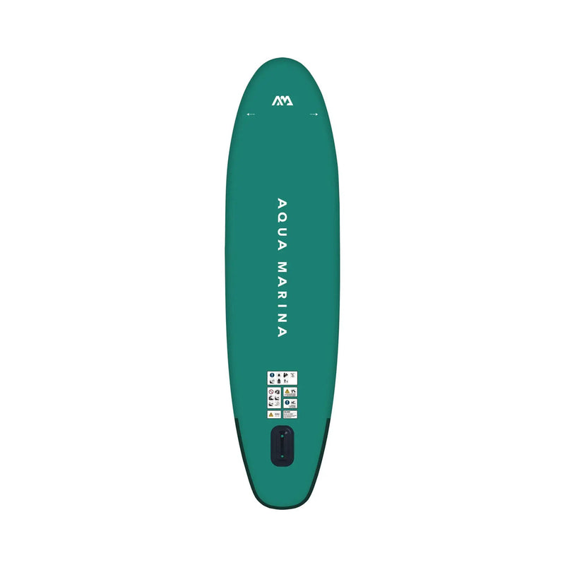 Aqua Marina Breeze 9FT Green Compact Inflatable SUP With Drop Stitch Light Technology [BT-23BRP] (SAK68745) by SAKSBY WHOLESALE