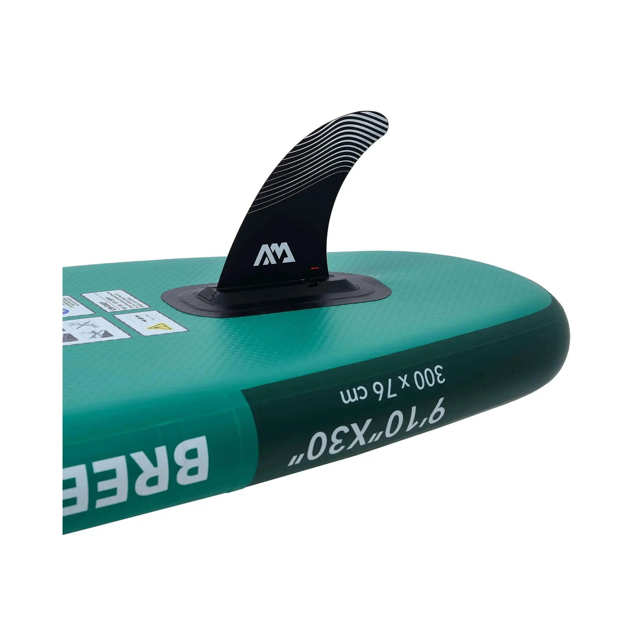Aqua Marina Breeze 9FT Green Compact Inflatable SUP With Drop Stitch Light Technology [BT-23BRP] (SAK68745) by SAKSBY WHOLESALE