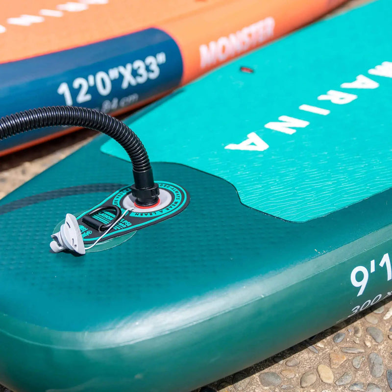Aqua Marina Breeze 9FT Green Compact Inflatable SUP With Drop Stitch Light Technology [BT-23BRP] (SAK68745) by SAKSBY WHOLESALE