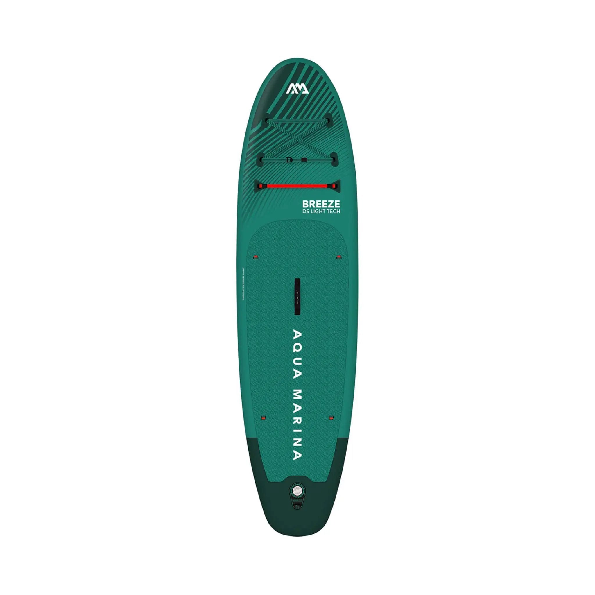 Aqua Marina Breeze 9FT Green Compact Inflatable SUP With Drop Stitch Light Technology [BT-23BRP] (SAK68745) by SAKSBY WHOLESALE