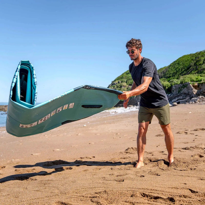 Aqua Marina Breeze 9FT Green Compact Inflatable SUP With Drop Stitch Light Technology [BT-23BRP] (SAK68745) by SAKSBY WHOLESALE