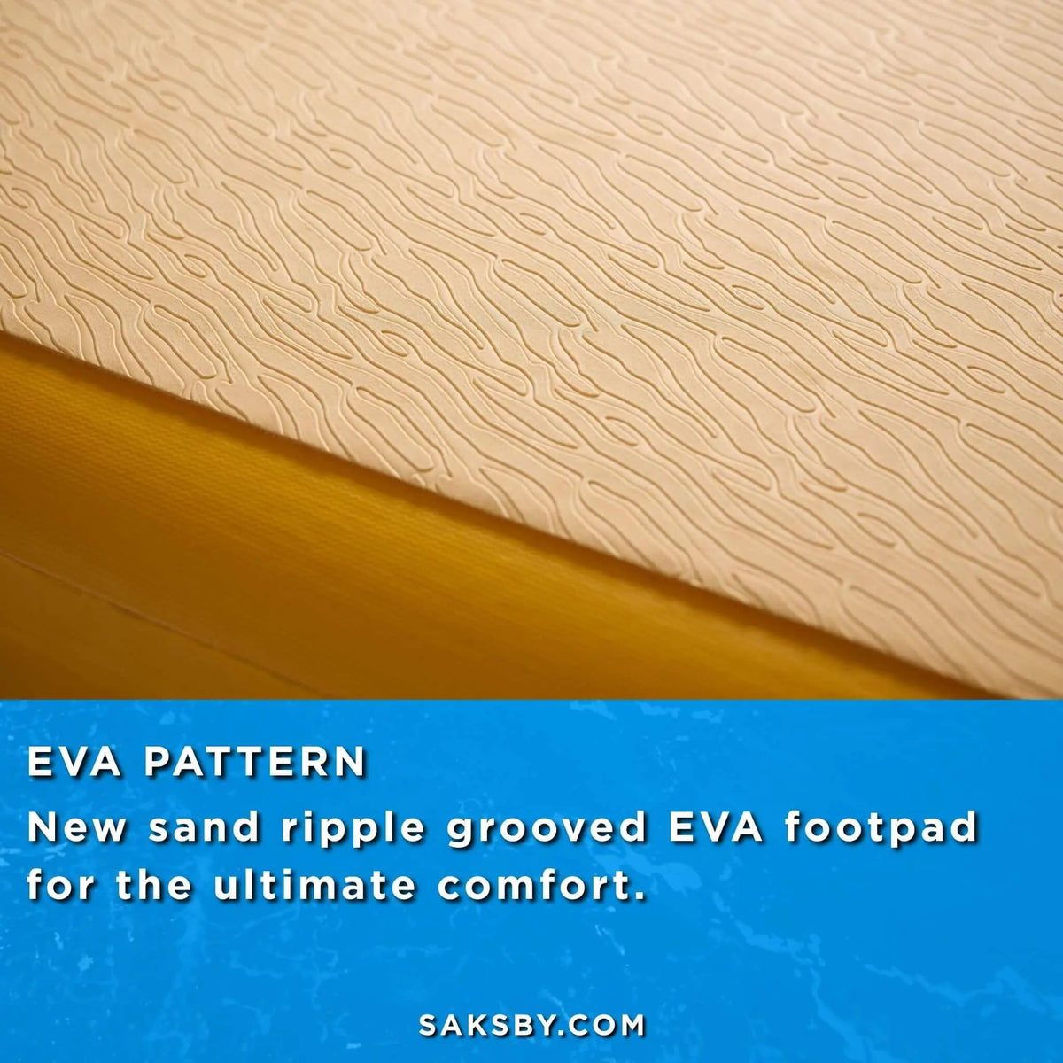 Aqua Marina Fusion 10FT Premium All-Around SUP W/ Durable PVC Rail Layers & Grooved EVA Footpad [BT-23FUP] (SAK37195) by SAKSBY WHOLESALE