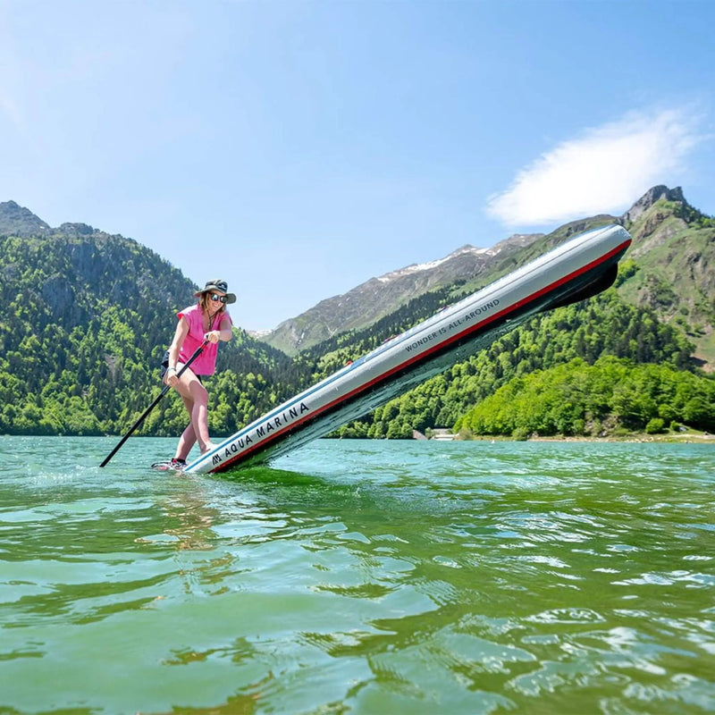 Aqua Marina Hyper 12FT Navy Touring SUP With Hydrodynamic Rail Edges & Adjustable Bungee [BT-23HY02] (SAK23285) by SAKSBY WHOLESALE