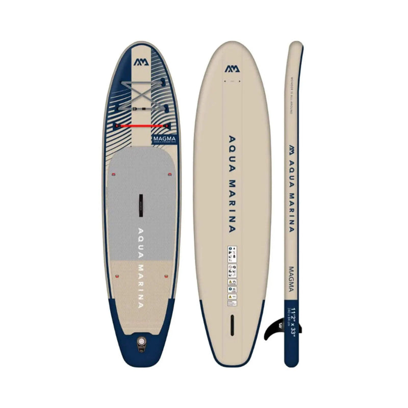 Aqua Marina Magma 11FT All-Around Inflatable SUP With Carbon Hybrid Paddle [BT-23MAP] (SAK35791) by SAKSBY WHOLESALE