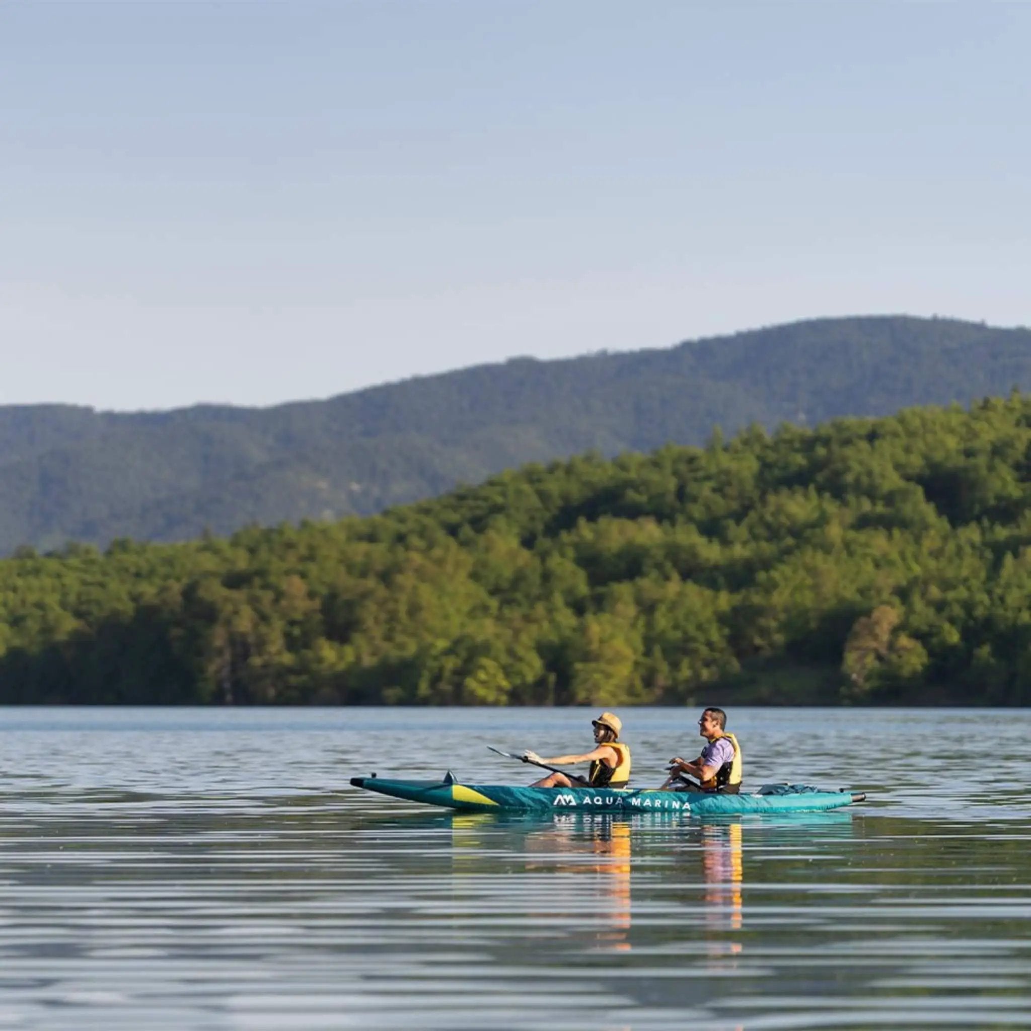 Aqua Marina Steam 412 14FT 2-Person Premium Kayak With DWF Deck [Paddle Excluded] [ST-412] (SAK57946) by SAKSBY WHOLESALE