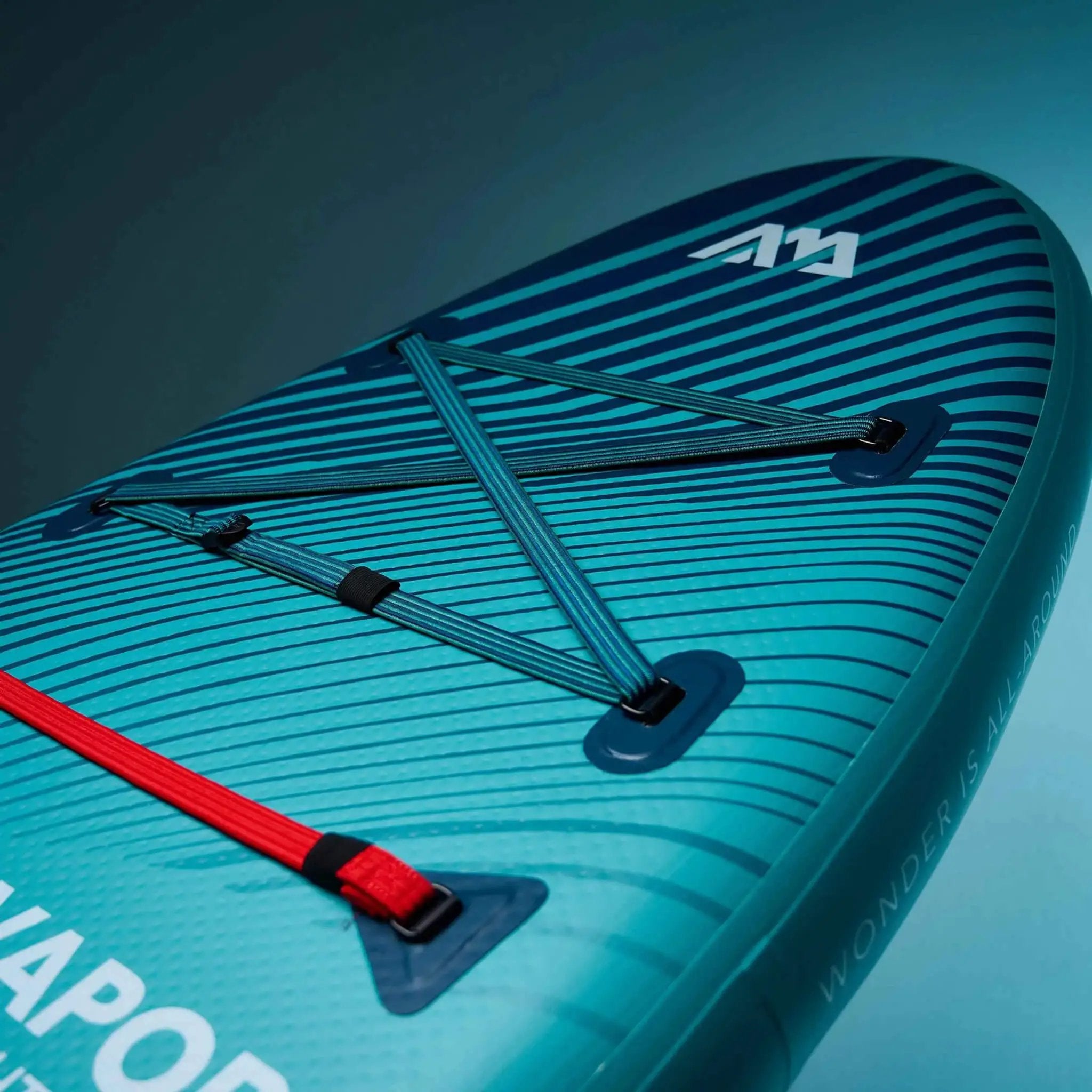 Aqua Marina Vapor 10FT All-Around SUP W/ Sand Ripple Grooved EVA Footpad [BT-23VAP] (SAK60532) by SAKSBY WHOLESALE