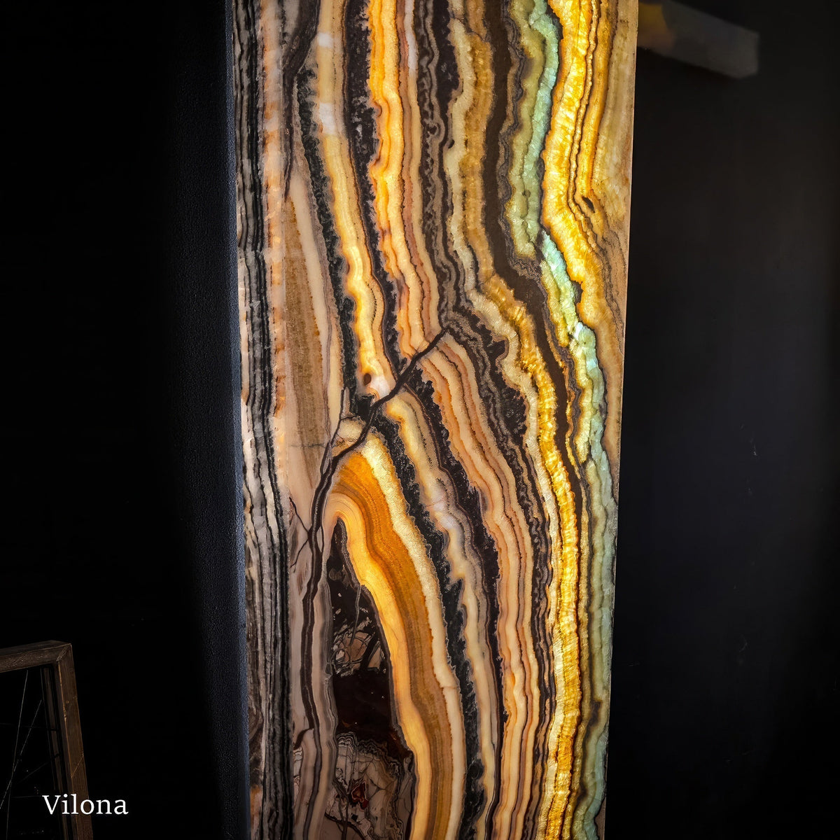 Aqua Onyx Crystal Wall Panels #1 (Single), photo 3 of 10