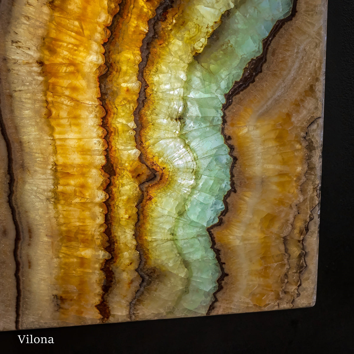 Aqua Onyx Crystal Wall Panels #1 (Single), photo 7 of 10
