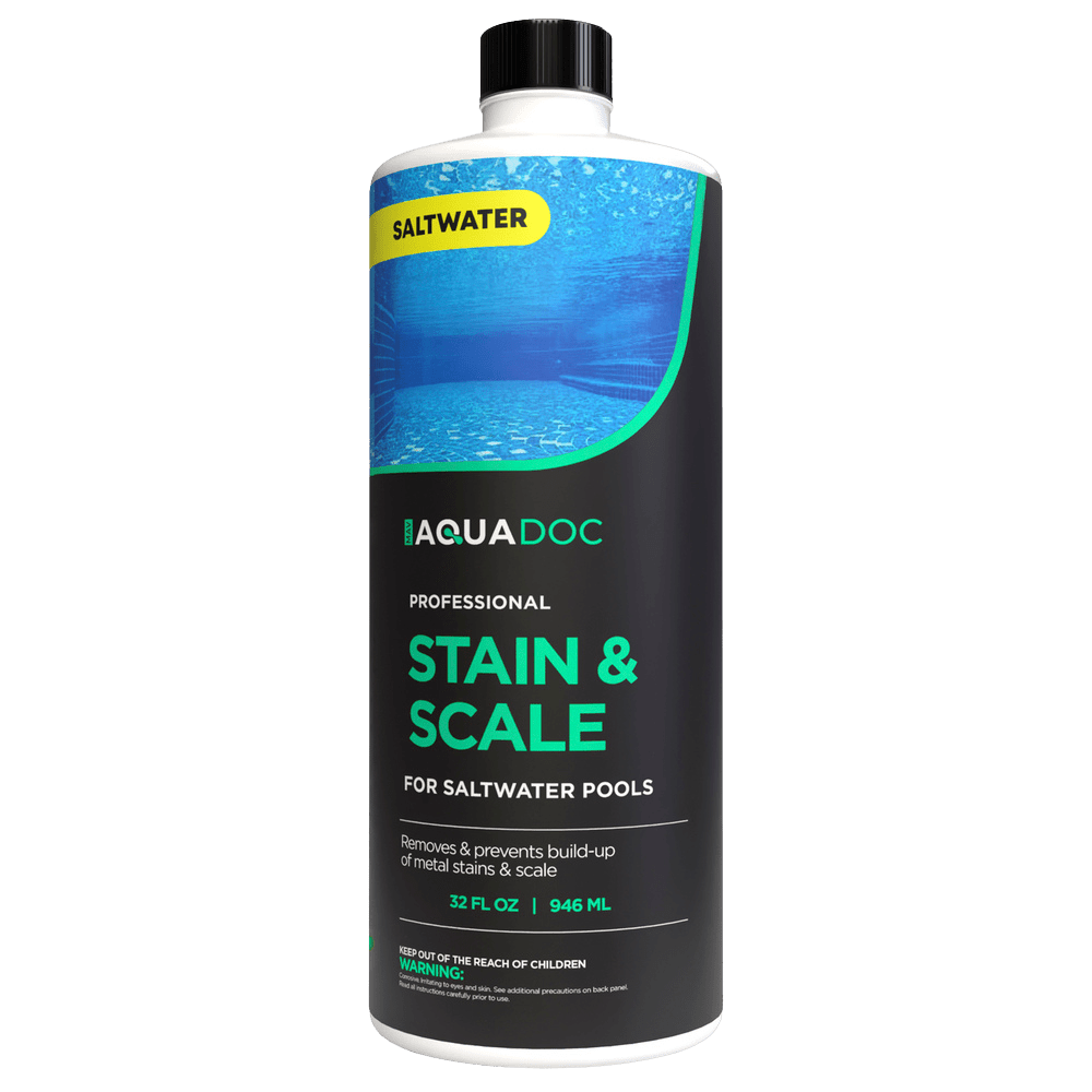 Stain and Scale Remover for Saltwater Pools by AquaDoc