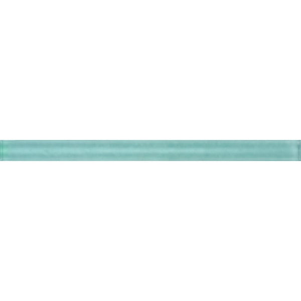 Aquamarine Matte Glass Tiles 5/8x9