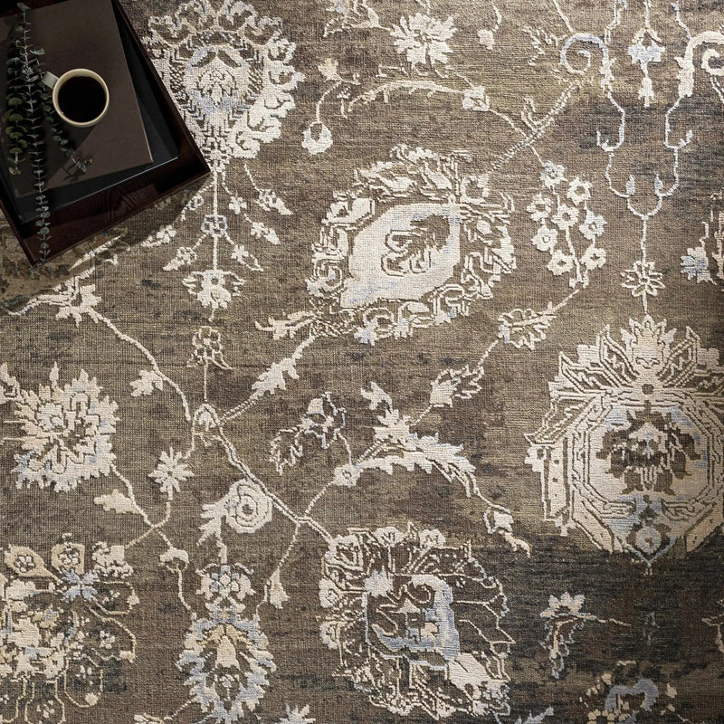Aramawayan Premium Hand Knotted Wool Area Rug - Clearance by Boutique Rugs